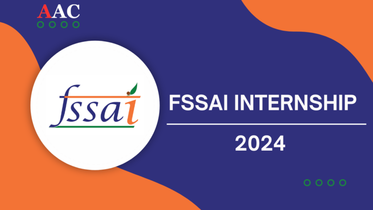 FSSAI Internship 2024, Opportunities for UG & PG Students with Stipend Up to ₹10k