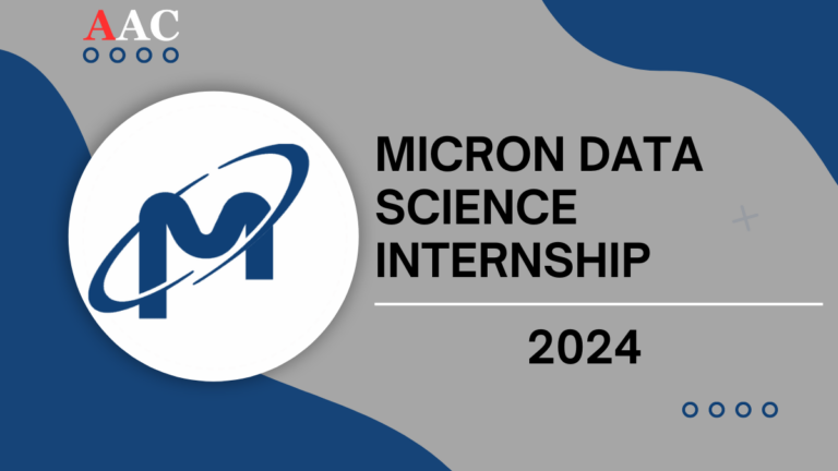 Micron Data Science Internship 2024, Apply Now and Earn Up to ₹40k